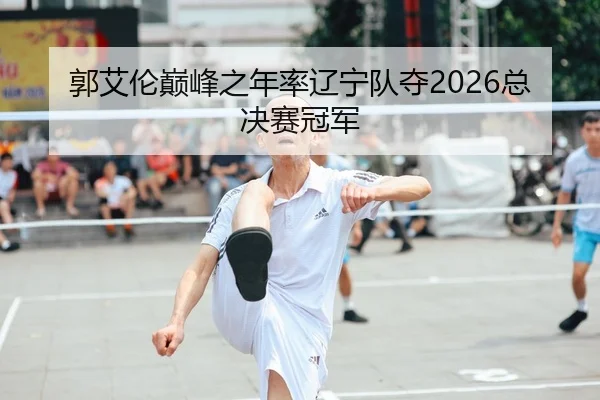 郭艾伦巅峰之年率辽宁队夺2026总决赛冠军